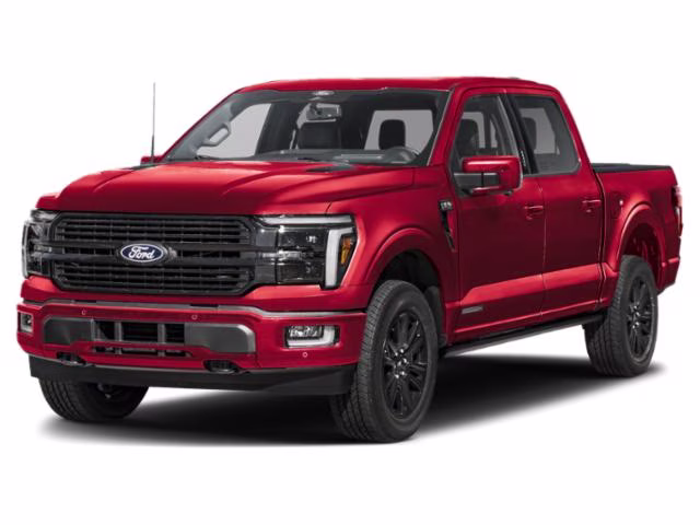 2026 Ruby Red Metallic Tinted Clearcoat Ford F-150 Platinum 4X4 Truck