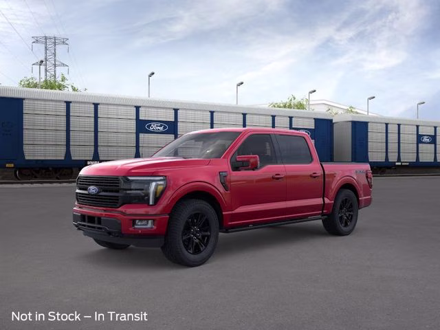2026 Ruby Red Metallic Tinted Clearcoat Ford F-150 Platinum 4X4 Truck