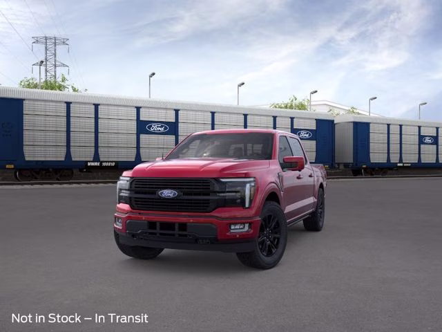 2026 Ruby Red Metallic Tinted Clearcoat Ford F-150 Platinum 4X4 Truck
