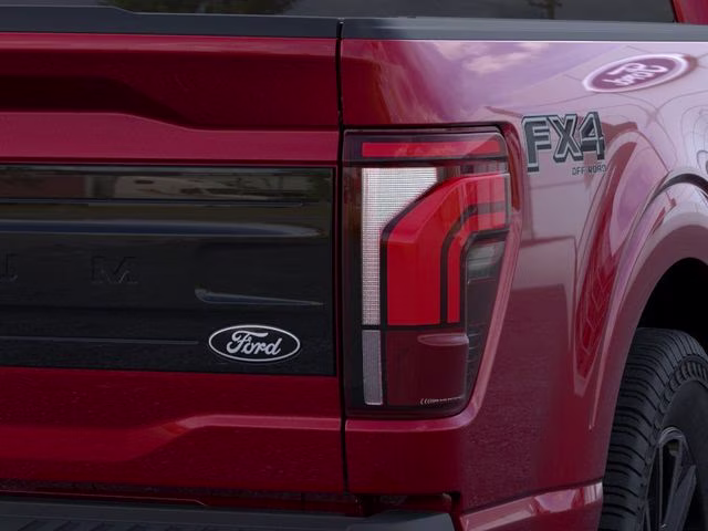 2026 Ruby Red Metallic Tinted Clearcoat Ford F-150 Platinum 4X4 Truck
