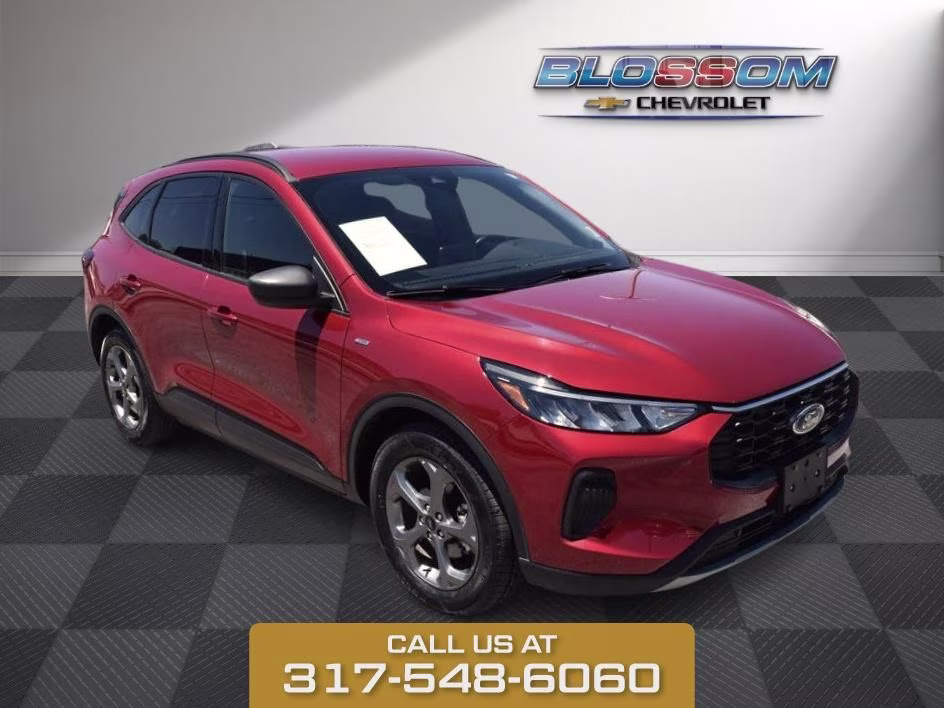 2025 Red Metallic Ford Escape ST-Line FWD SUV