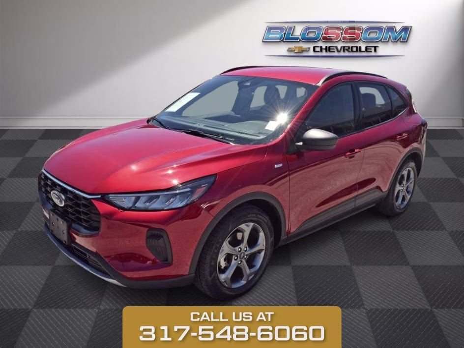 2025 Red Metallic Ford Escape ST-Line FWD SUV