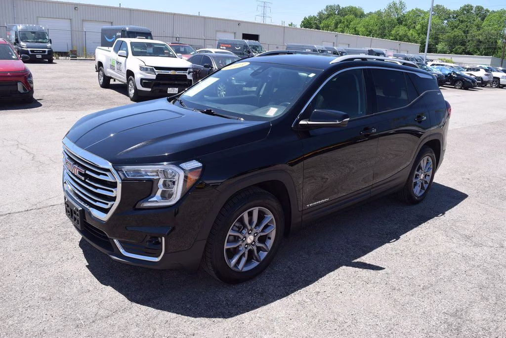 2023 Ebony Twilight Metallic GMC Terrain SLT AWD SUV