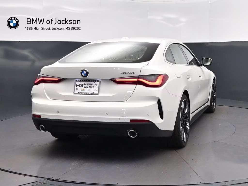 2026 Alpine White BMW 4 Series 430i Gran Coupe RWD Hatchback