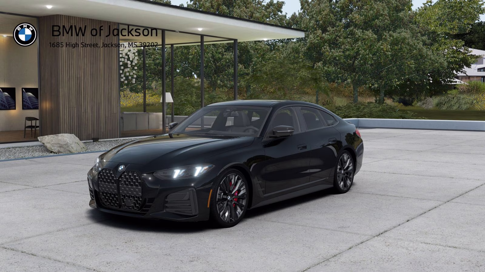 2026 Black Sapphire Metallic BMW 4 Series 430i Gran Coupe RWD Hatchback