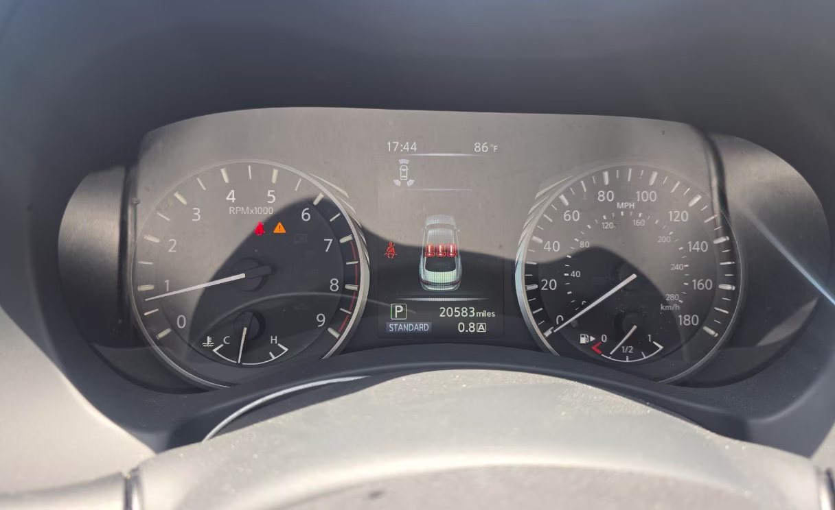 2023 Graphite Shadow INFINITI Q50 LUXE RWD Sedan