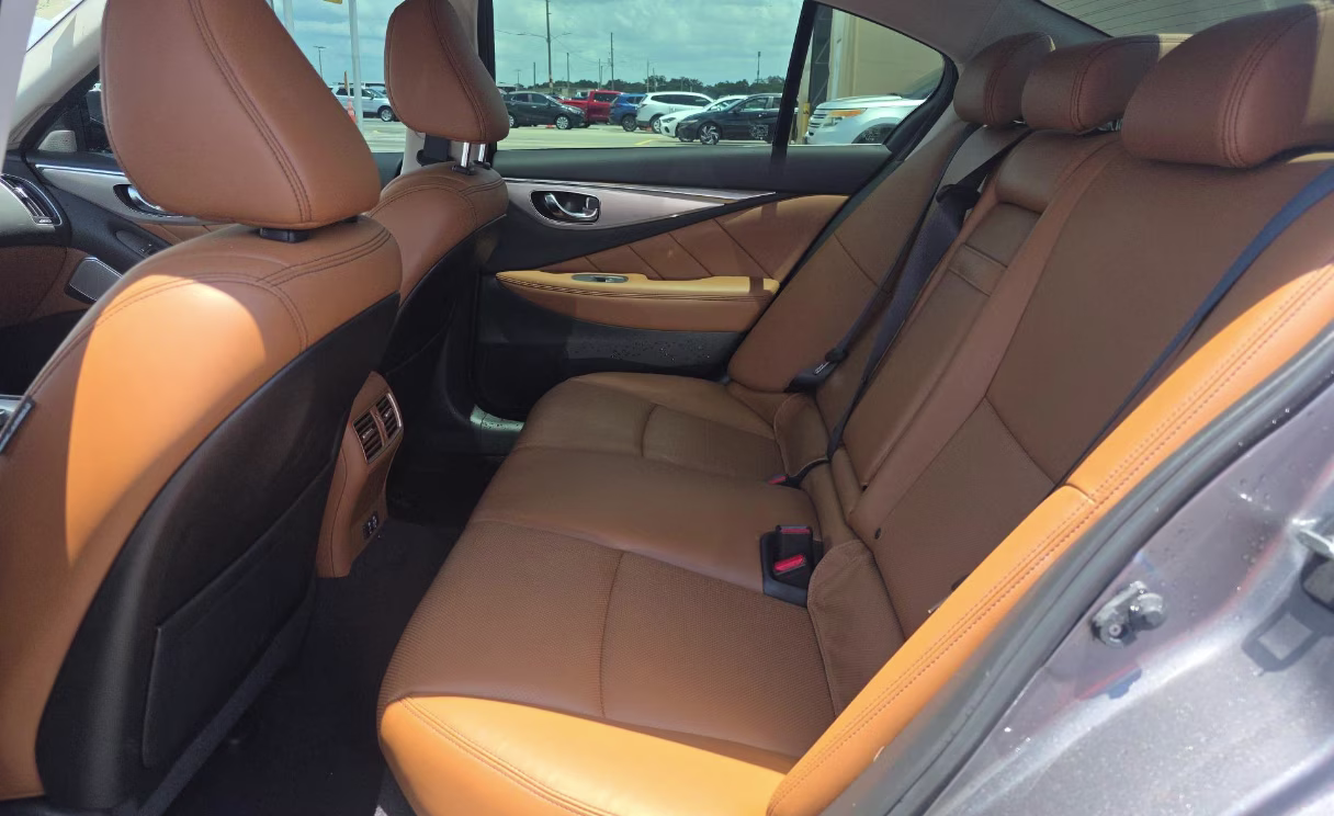 2023 Graphite Shadow INFINITI Q50 LUXE RWD Sedan