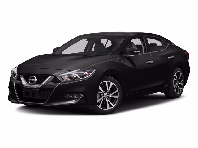 2017 Super Black Nissan Maxima Platinum FWD Sedan