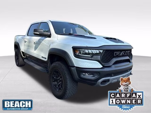 2022 Bright White Clearcoat Ram 1500 TRX 4X4 Truck