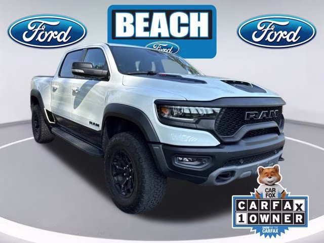 2022 Bright White Clearcoat Ram 1500 TRX 4X4 Truck