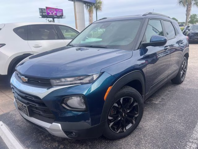 2021 Pacific Blue Metallic Chevrolet Trailblazer LT FWD SUV