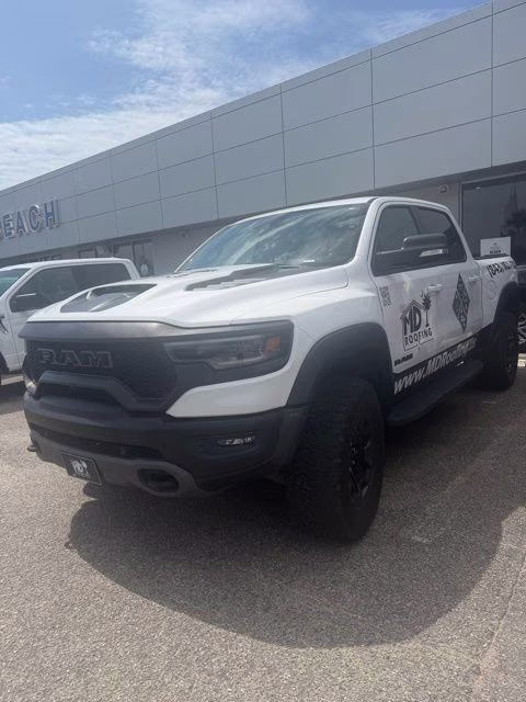 2022 Bright White Clearcoat Ram 1500 TRX 4X4 Truck