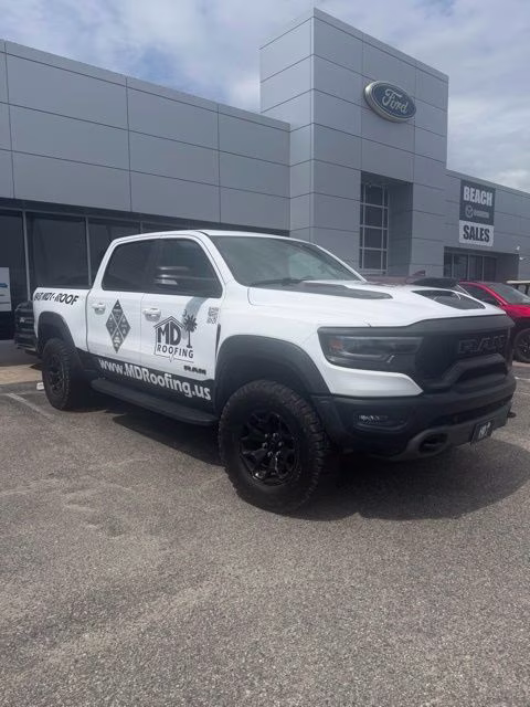 2022 Bright White Clearcoat Ram 1500 TRX 4X4 Truck