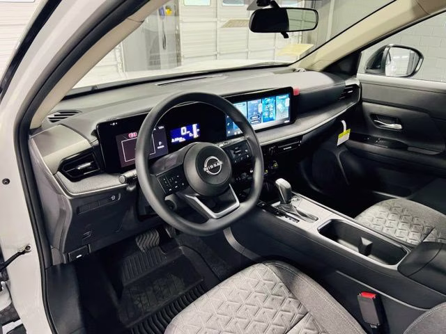 2026 Aspen White/Super Black Nissan Kicks SV FWD SUV