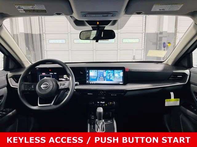 2026 Aspen White/Super Black Nissan Kicks SV FWD SUV