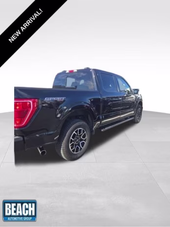 2023 Black Metallic Ford F-150 XLT 4X4 Truck