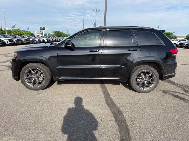 2020 Diamond Black Crystal Pearlcoat Jeep Grand Cherokee Limited X 4X4 SUV