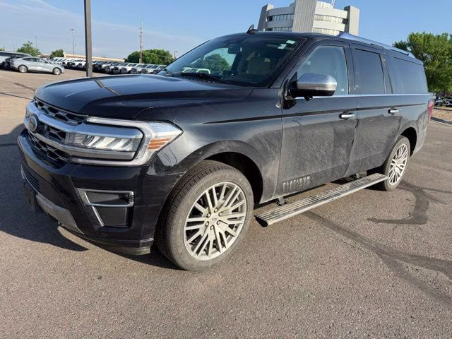 2023 Agate Black Metallic Ford Expedition Max Platinum 4X4 SUV