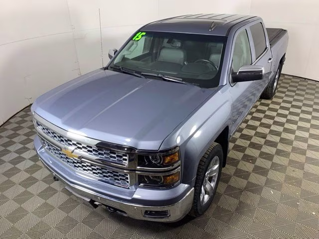 2015 Slate Gray Metallic Chevrolet Silverado 1500 LTZ 4X4 Truck
