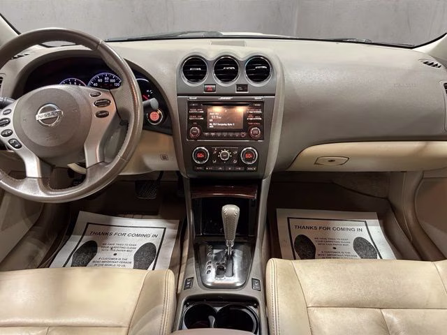 2012 Super Black Nissan Altima 2.5 SL FWD Sedan