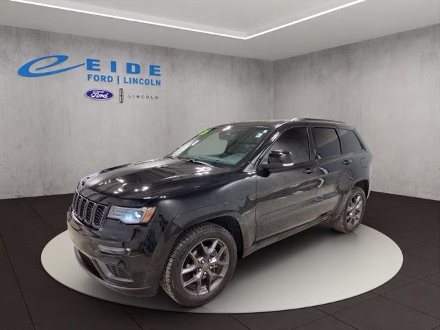 2020 Diamond Black Crystal Pearlcoat Jeep Grand Cherokee Limited X 4X4 SUV