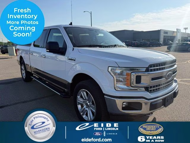 2020 Oxford White Ford F-150 XLT 4X4 Truck