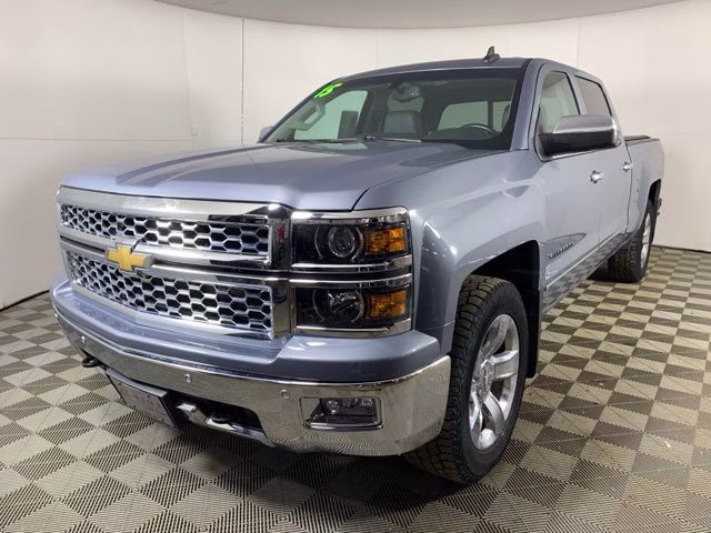 2015 Slate Gray Metallic Chevrolet Silverado 1500 LTZ 4X4 Truck