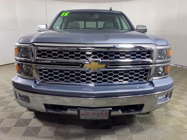 2015 Slate Gray Metallic Chevrolet Silverado 1500 LTZ 4X4 Truck