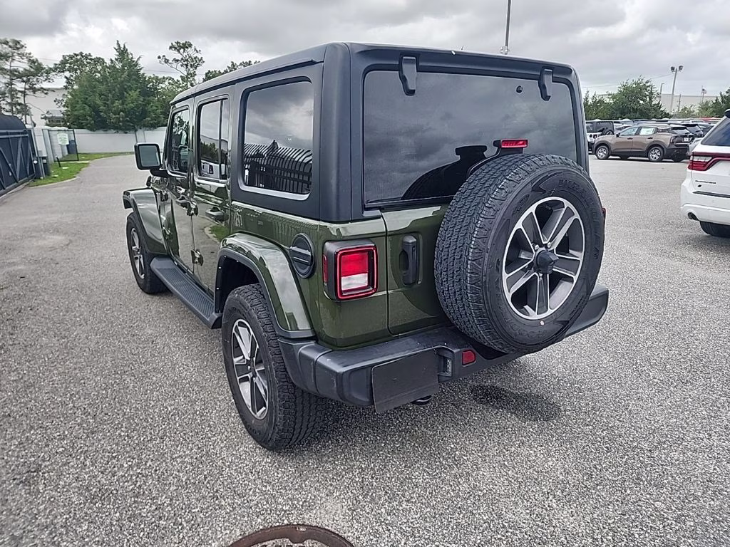 2023 Sarge Green Clearcoat Jeep Wrangler Sahara 4X4 SUV