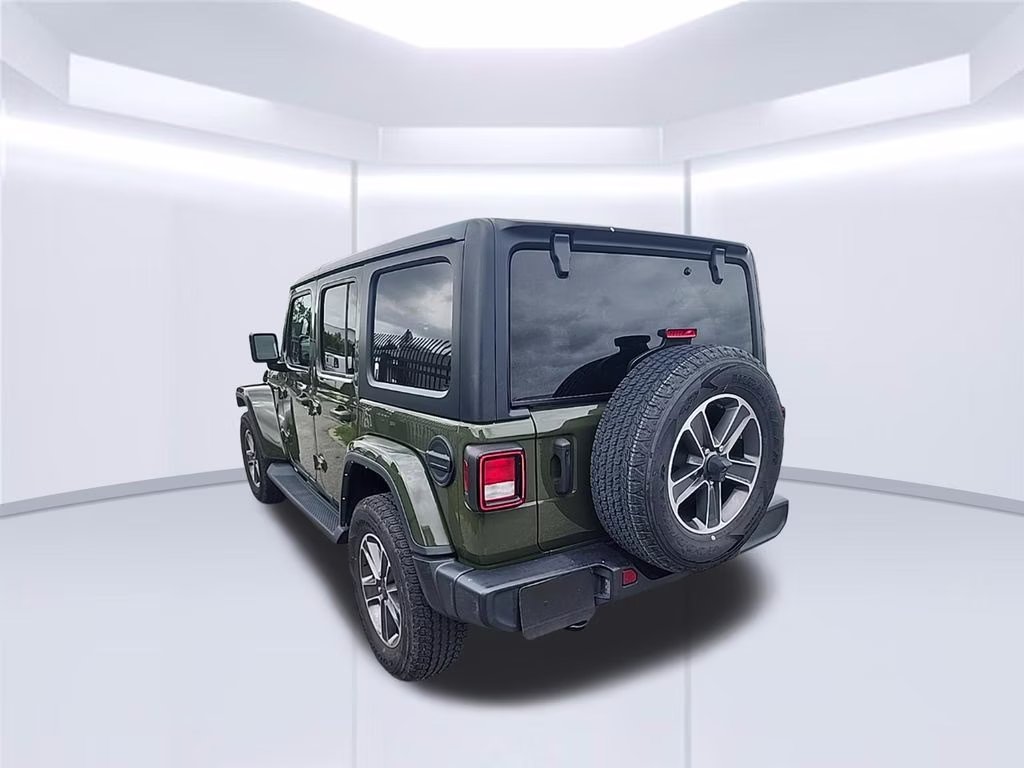 2023 Sarge Green Clearcoat Jeep Wrangler Sahara 4X4 SUV