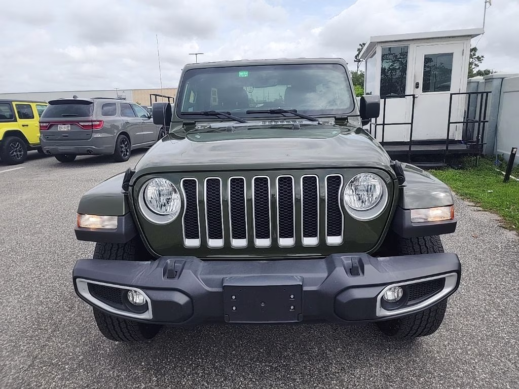 2023 Sarge Green Clearcoat Jeep Wrangler Sahara 4X4 SUV