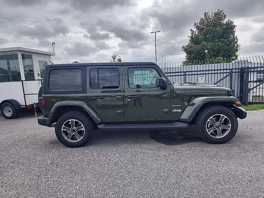 2023 Sarge Green Clearcoat Jeep Wrangler Sahara 4X4 SUV