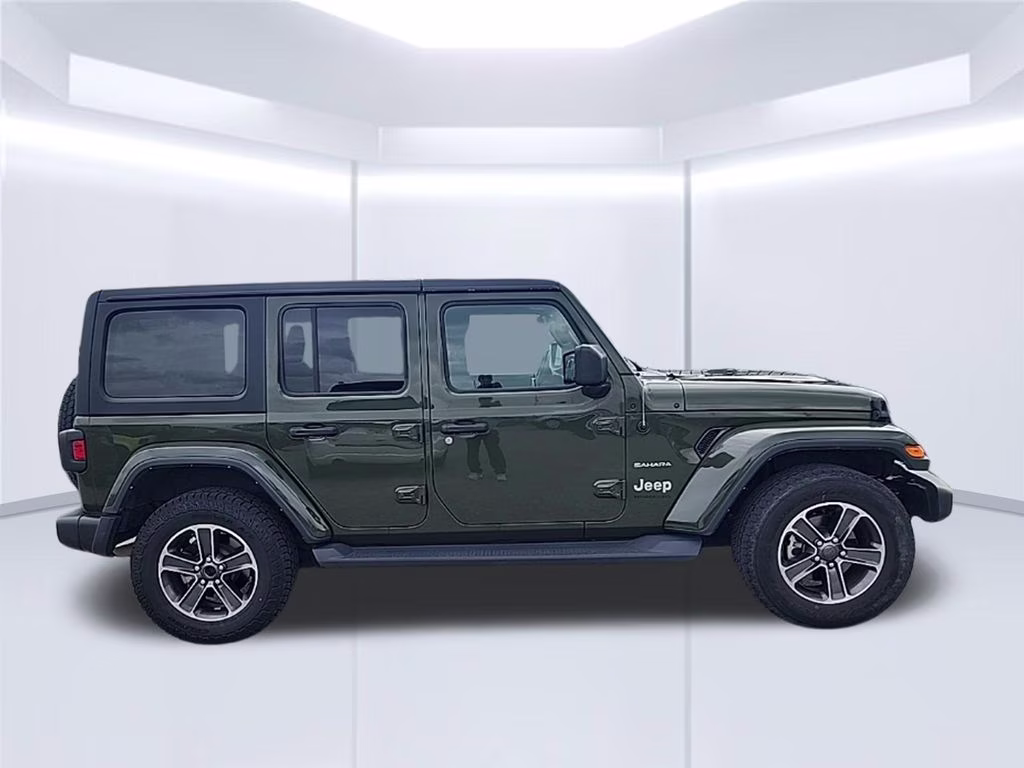 2023 Sarge Green Clearcoat Jeep Wrangler Sahara 4X4 SUV
