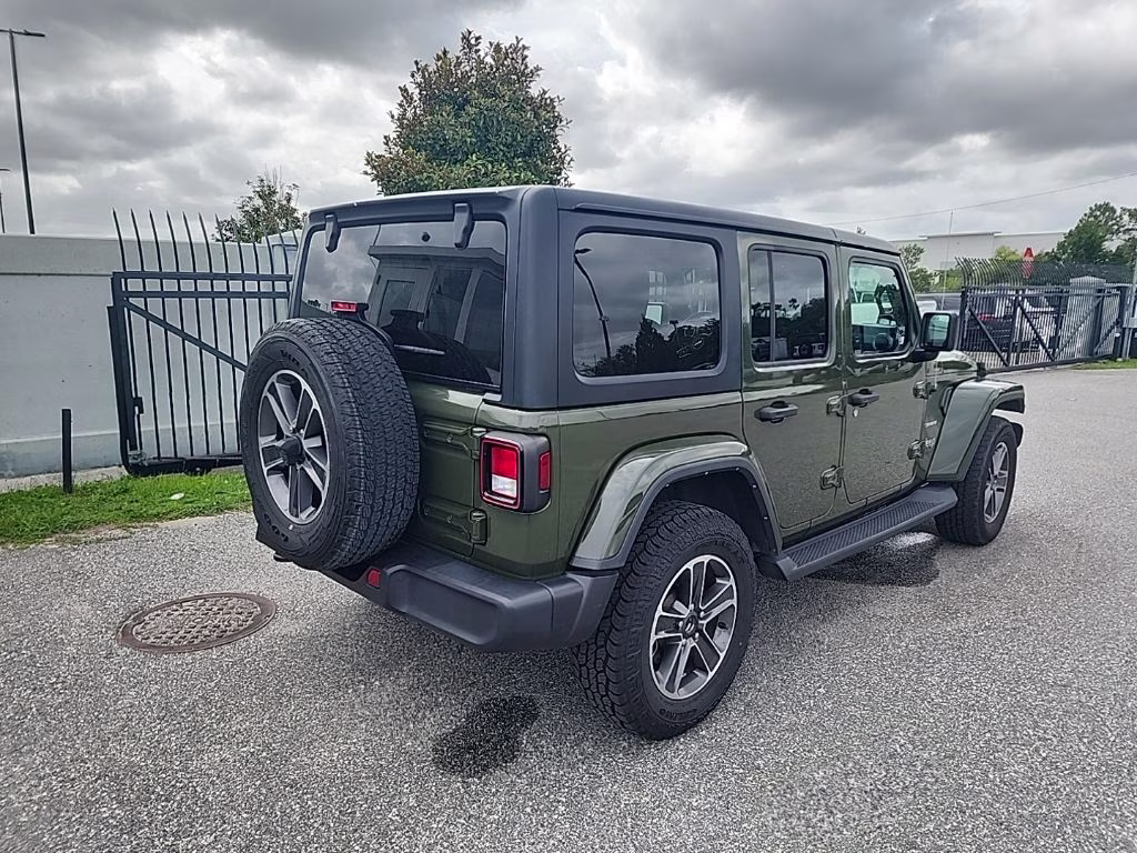 2023 Sarge Green Clearcoat Jeep Wrangler Sahara 4X4 SUV
