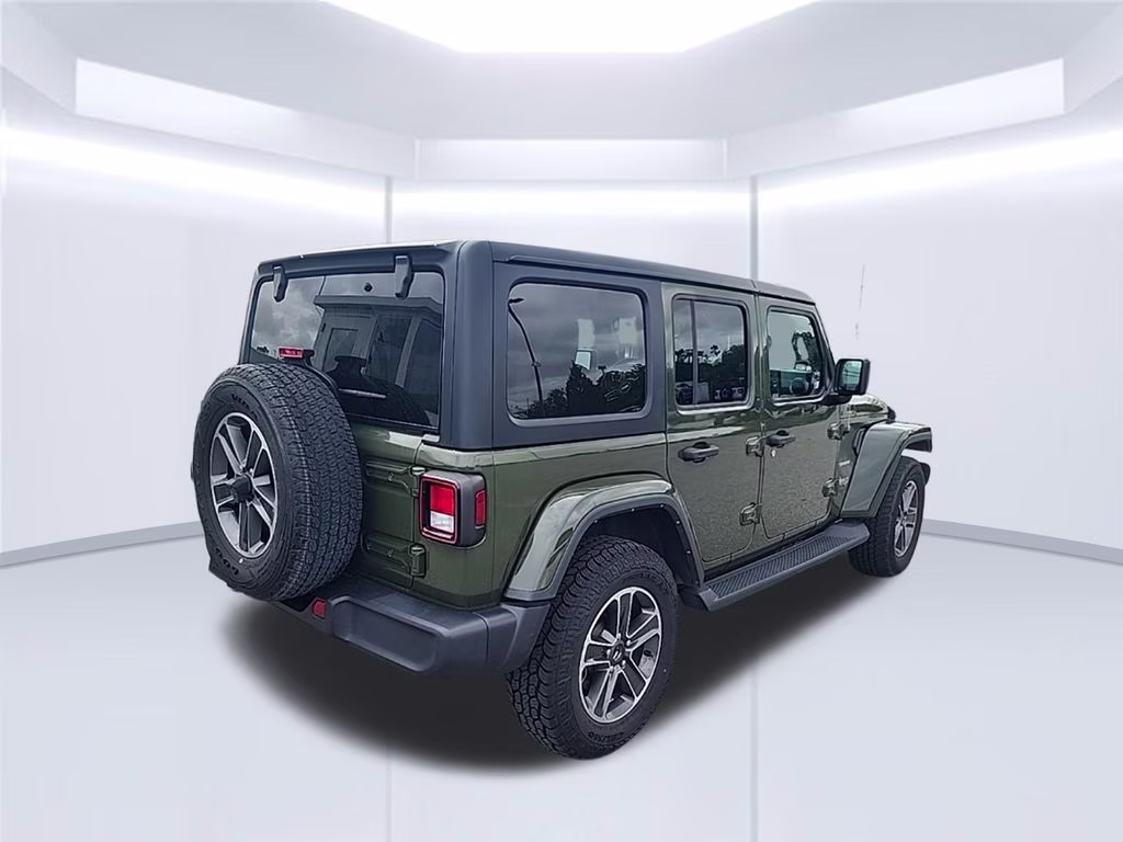 2023 Sarge Green Clearcoat Jeep Wrangler Sahara 4X4 SUV