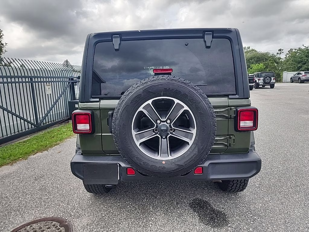 2023 Sarge Green Clearcoat Jeep Wrangler Sahara 4X4 SUV