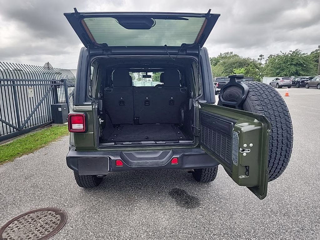 2023 Sarge Green Clearcoat Jeep Wrangler Sahara 4X4 SUV