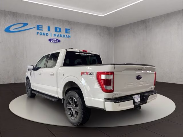 2021 Oxford White Ford F-150 Lariat 4X4 Truck