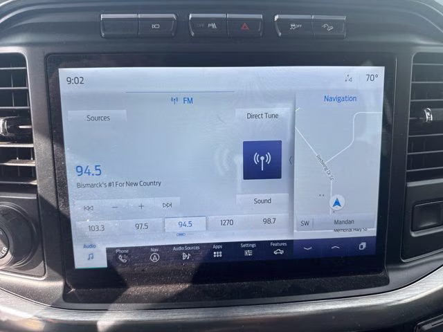 2021 Oxford White Ford F-150 Lariat 4X4 Truck