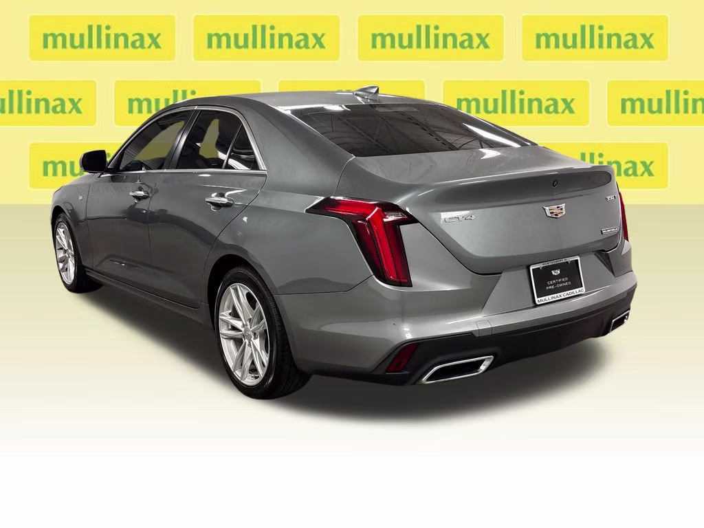 2021 Satin Steel Metallic Cadillac CT4 Luxury RWD Sedan