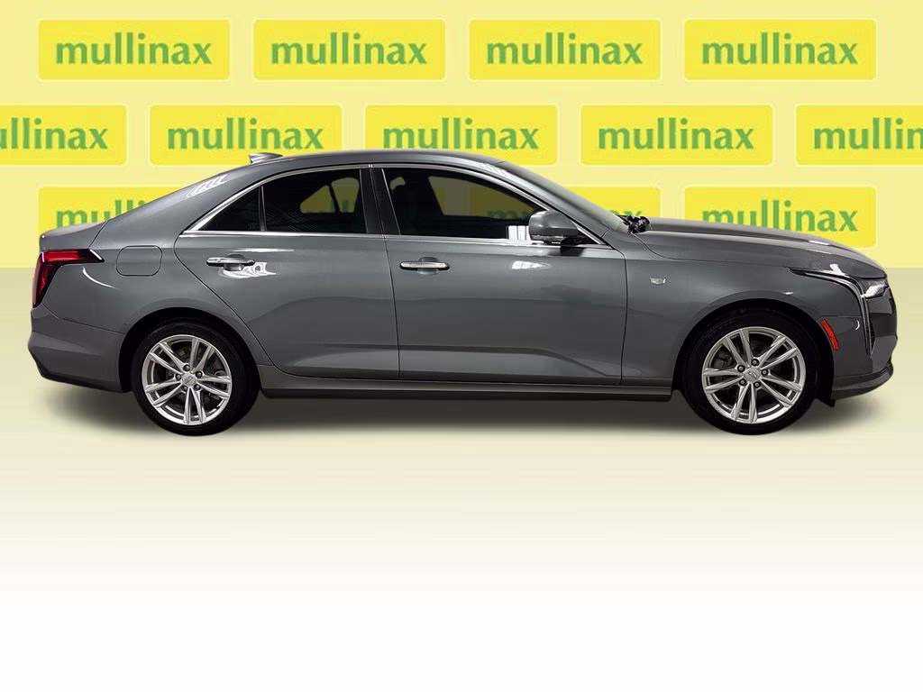2021 Satin Steel Metallic Cadillac CT4 Luxury RWD Sedan