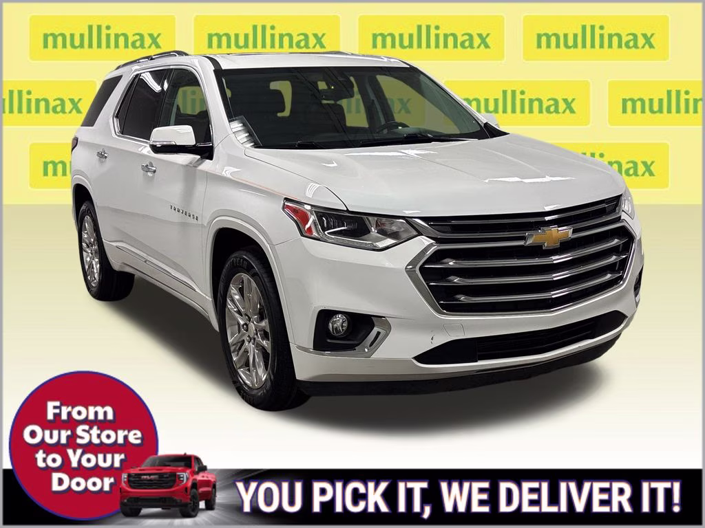 2018 Summit White Chevrolet Traverse High Country AWD SUV
