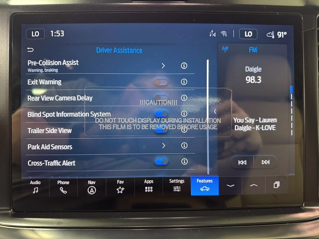 2026 ARGON BLUE Ford Super Duty F-250 SRW Lariat 4X4 Truck