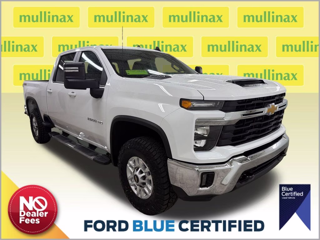2025 Summit White Chevrolet Silverado 2500HD LT 4X4 Truck