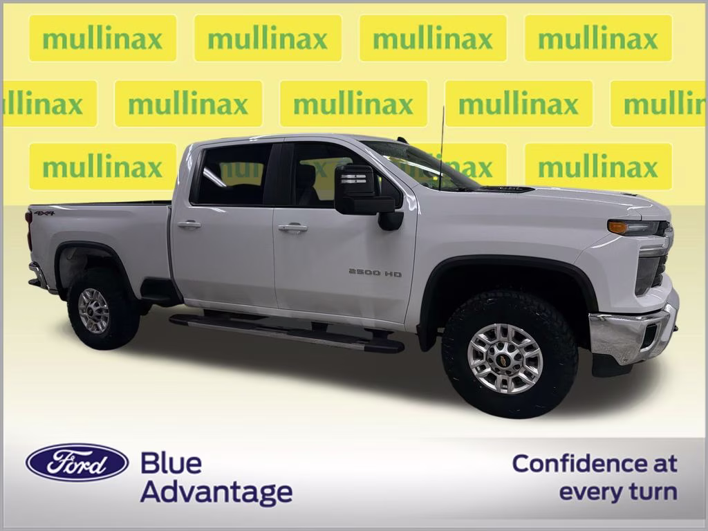 2025 Summit White Chevrolet Silverado 2500HD LT 4X4 Truck