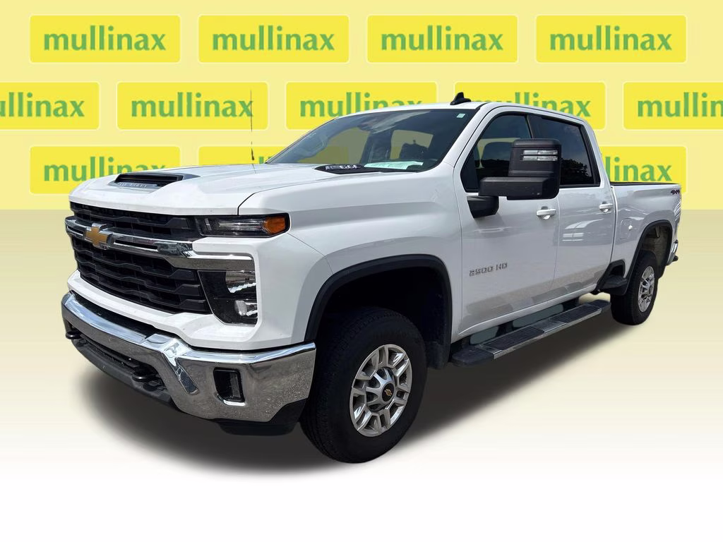 2025 Summit White Chevrolet Silverado 2500HD LT 4X4 Truck