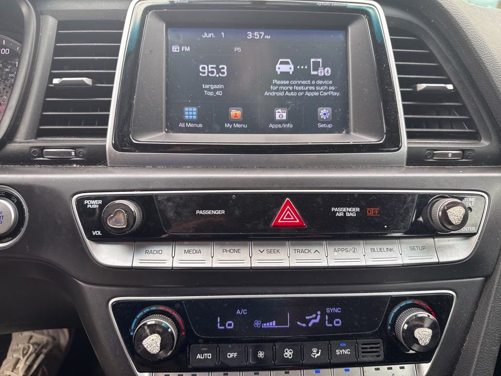 2019 Scarlet Red Hyundai Sonata Sport FWD Sedan