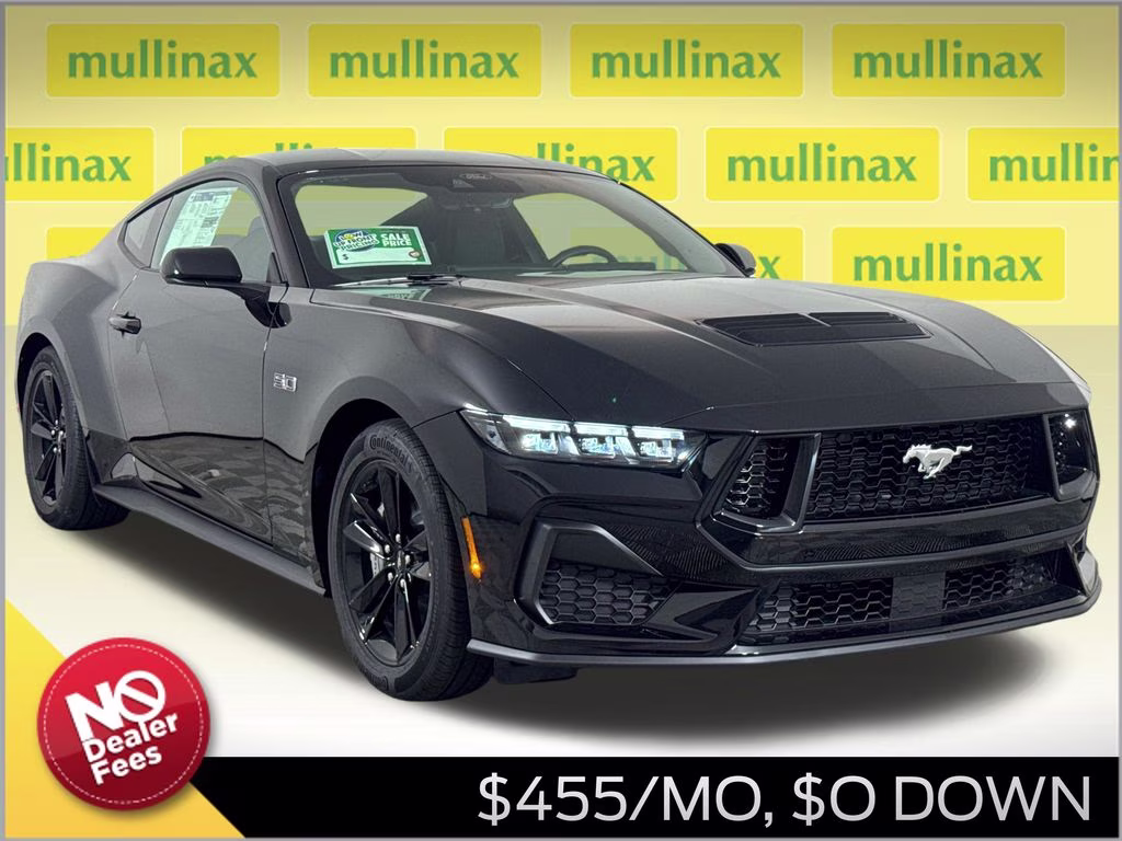 2026 Shadow Black Ford Mustang GT RWD Coupe