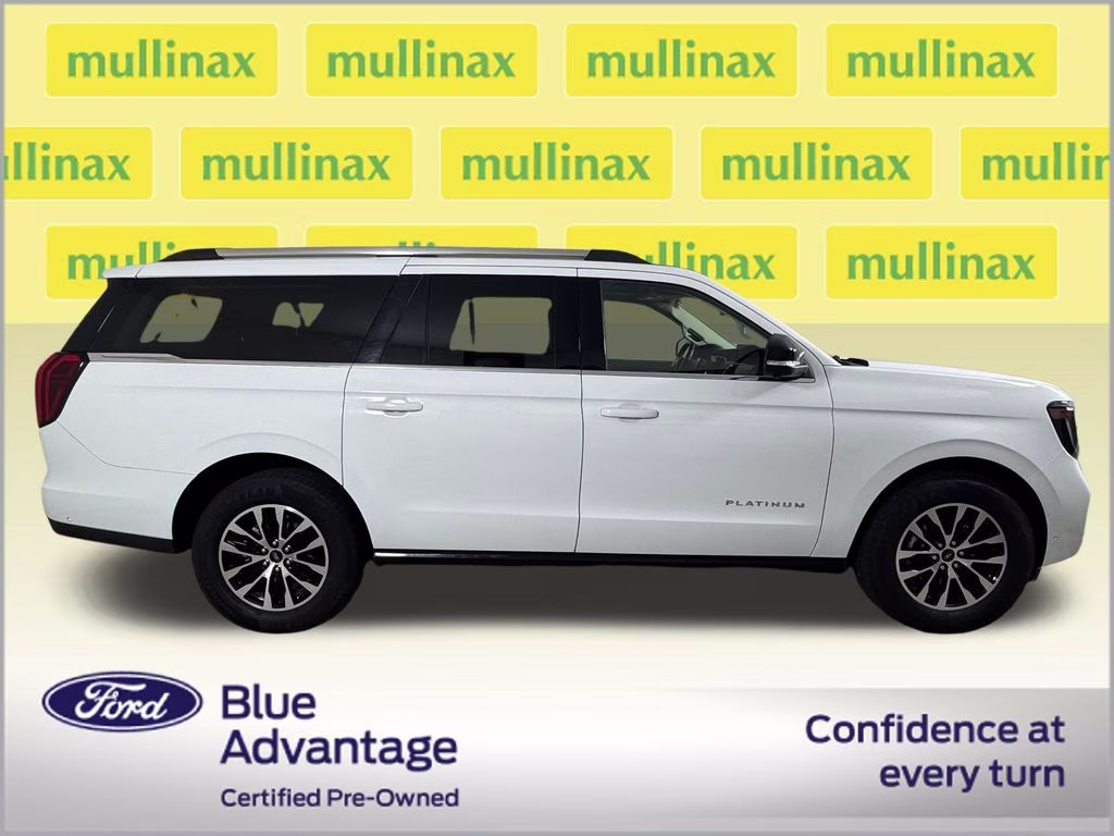 2025 Oxford White Ford Expedition Max Platinum 4X4 SUV