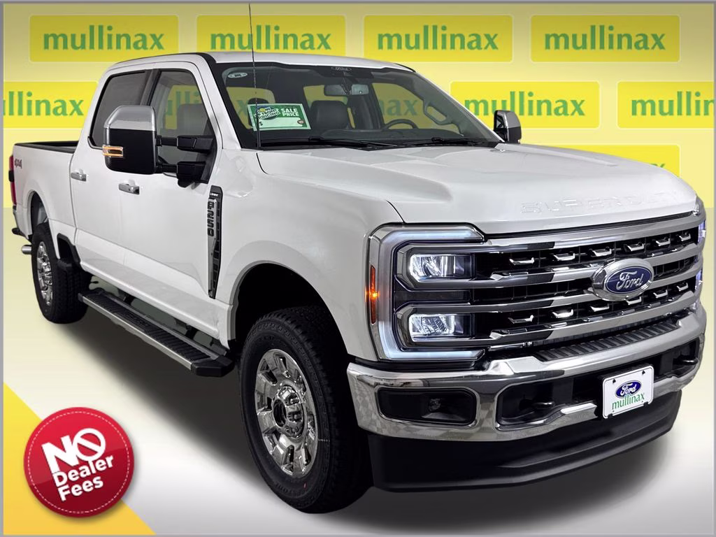 2026 Star White Metallic Tri-Coat Ford Super Duty F-250 SRW Lariat 4X4 Truck